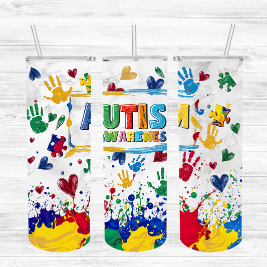 Autism Awareness Tumbler